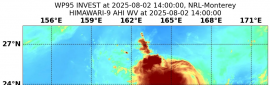 14W JMA:TD 無緣命名 遠洋北上