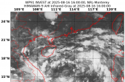 91W Low JMA:TD