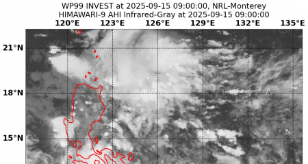 TD20(23W) JMA:GW 菲律賓近海 逐漸北上