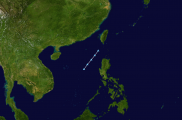 91W JMA:TD[W] 熱帶低壓將通過台灣南部 留意大雨