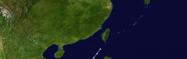91W JMA:TD[W] 熱帶低壓將通過台灣南部 留意大雨