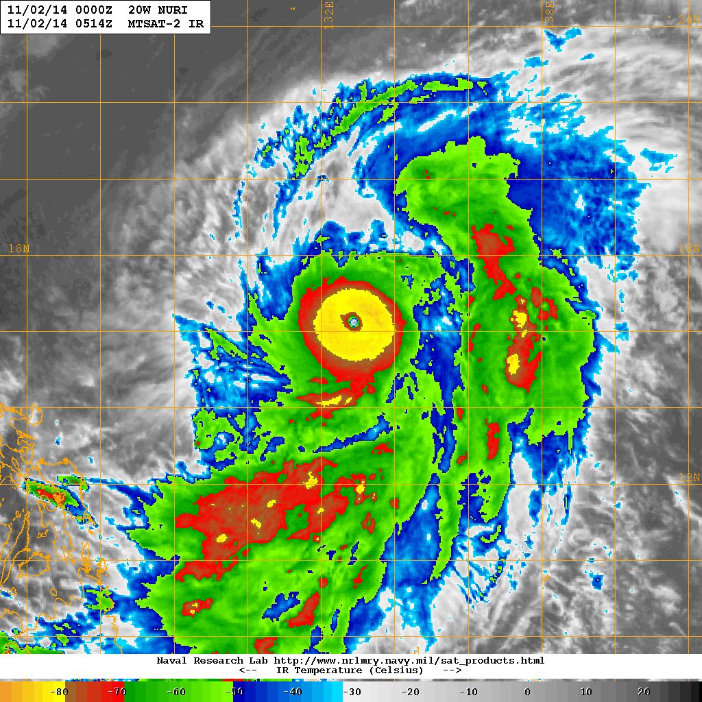 20141102.0514.mtsat2.x.ir1km.20WNURI.95kts-952mb-155N-1328E.100pc.jpg