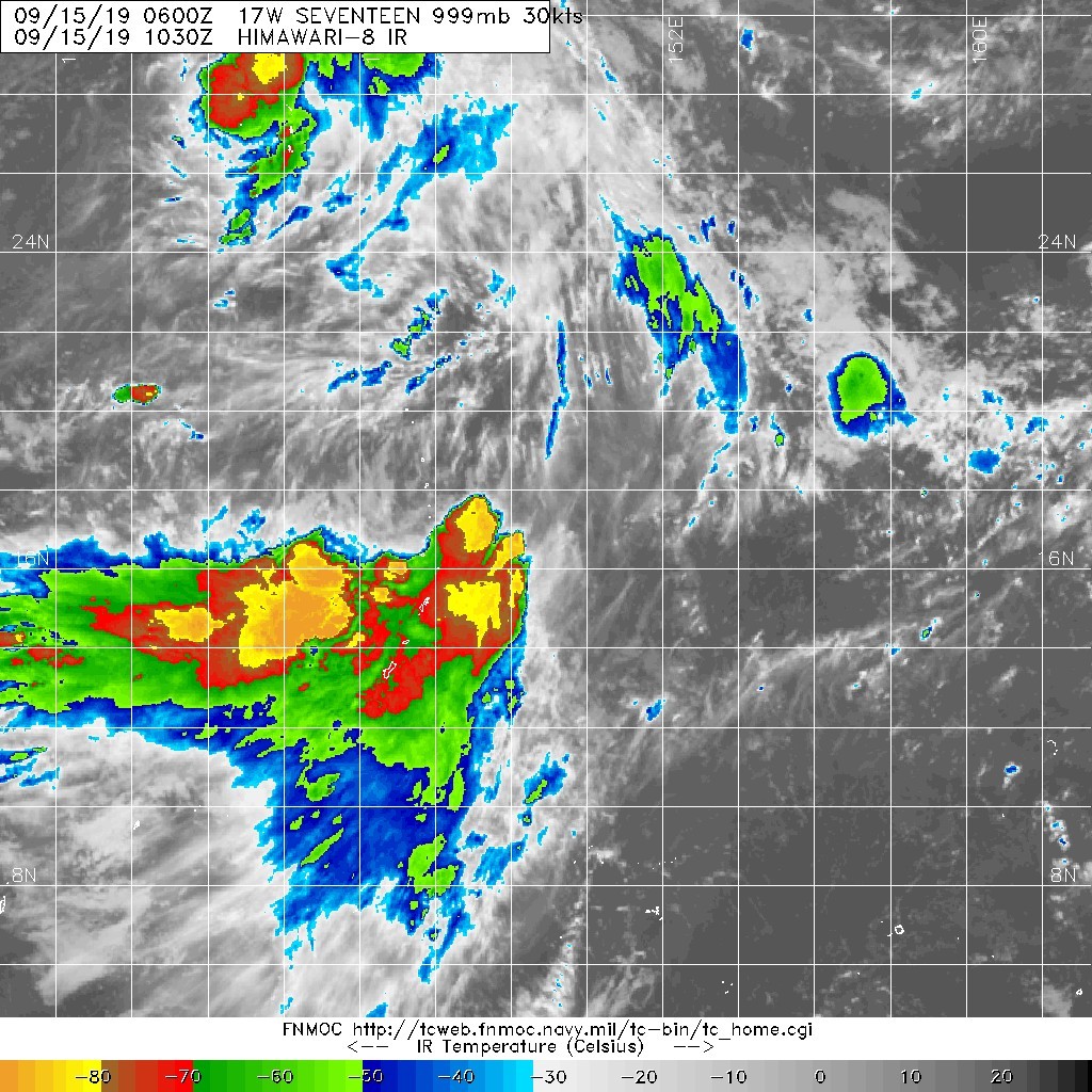 20190915.1030.himawari-8.ircolor.17W.SEVENTEEN.30kts.999mb.16.6N.148.9E.100pc.jpg